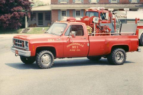 1980 GMC Brush Truck